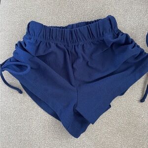 Five Dance Blue tie up shorts